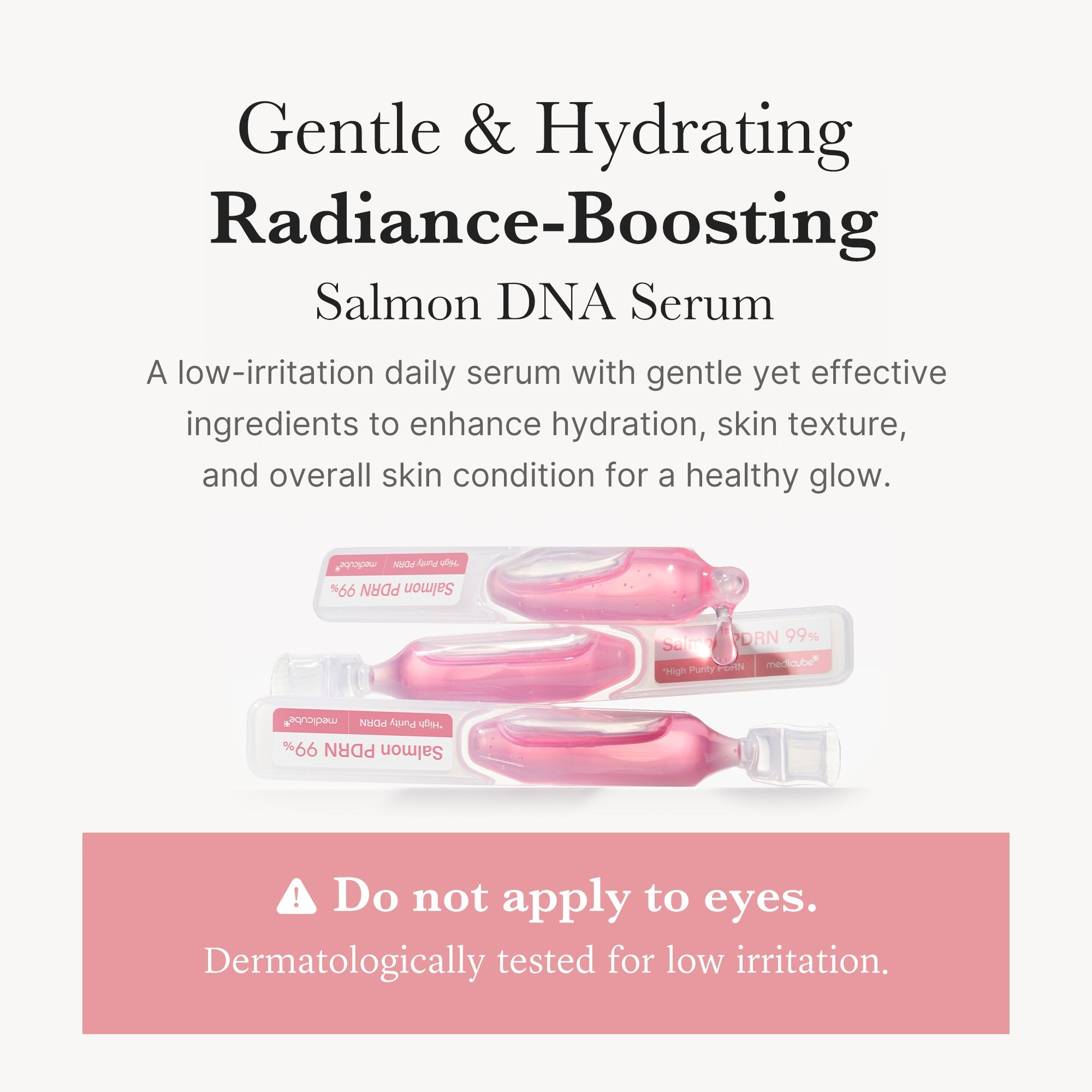 PDRN Pink One Day Serum - Let your evening unfold.