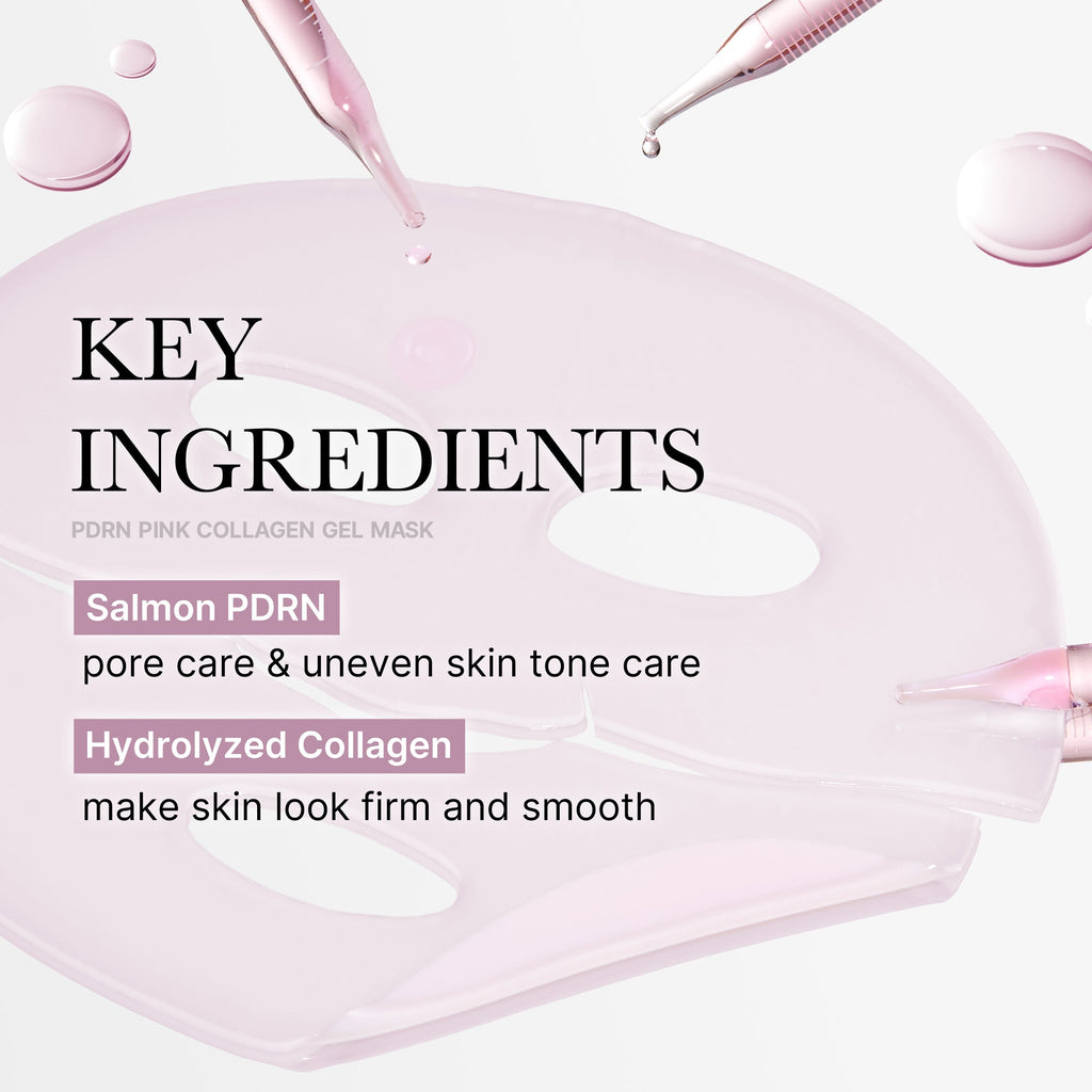 Salmon PDRN Pink Collagen Jelly Gel Mask - Put the scroll on hold.