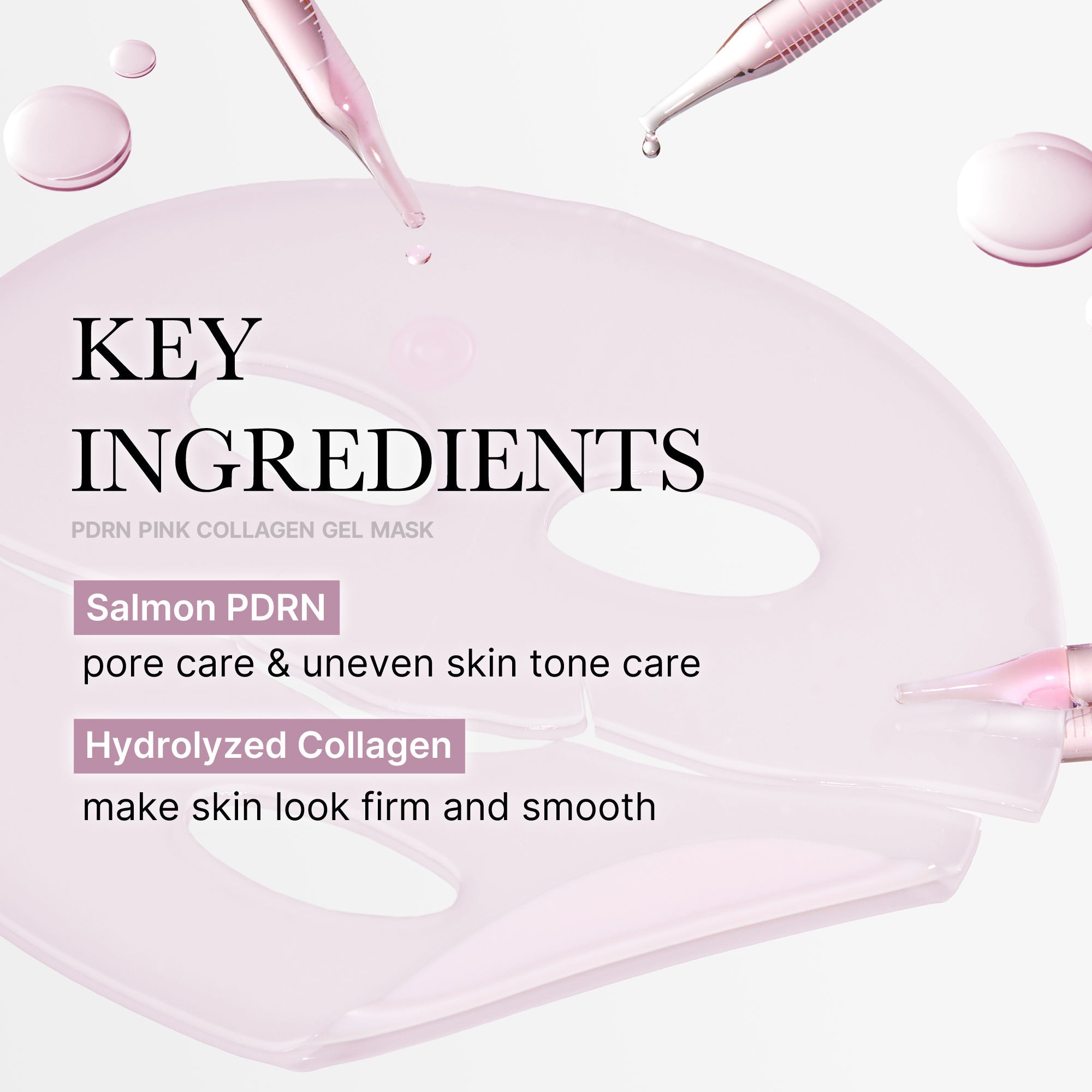 Salmon PDRN Pink Collagen Jelly Gel Mask - Put the scroll on hold.
