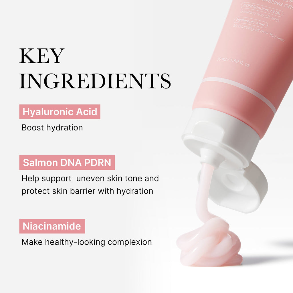 PDRN Pink Peptide Cream - Make getting ready count.