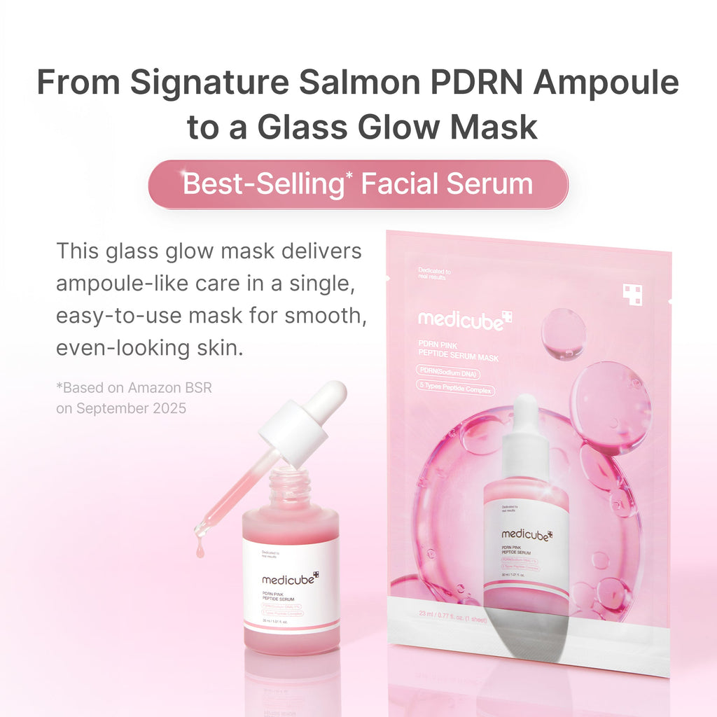 PDRN Pink Peptide Ampoule Mask - Start your own care story.