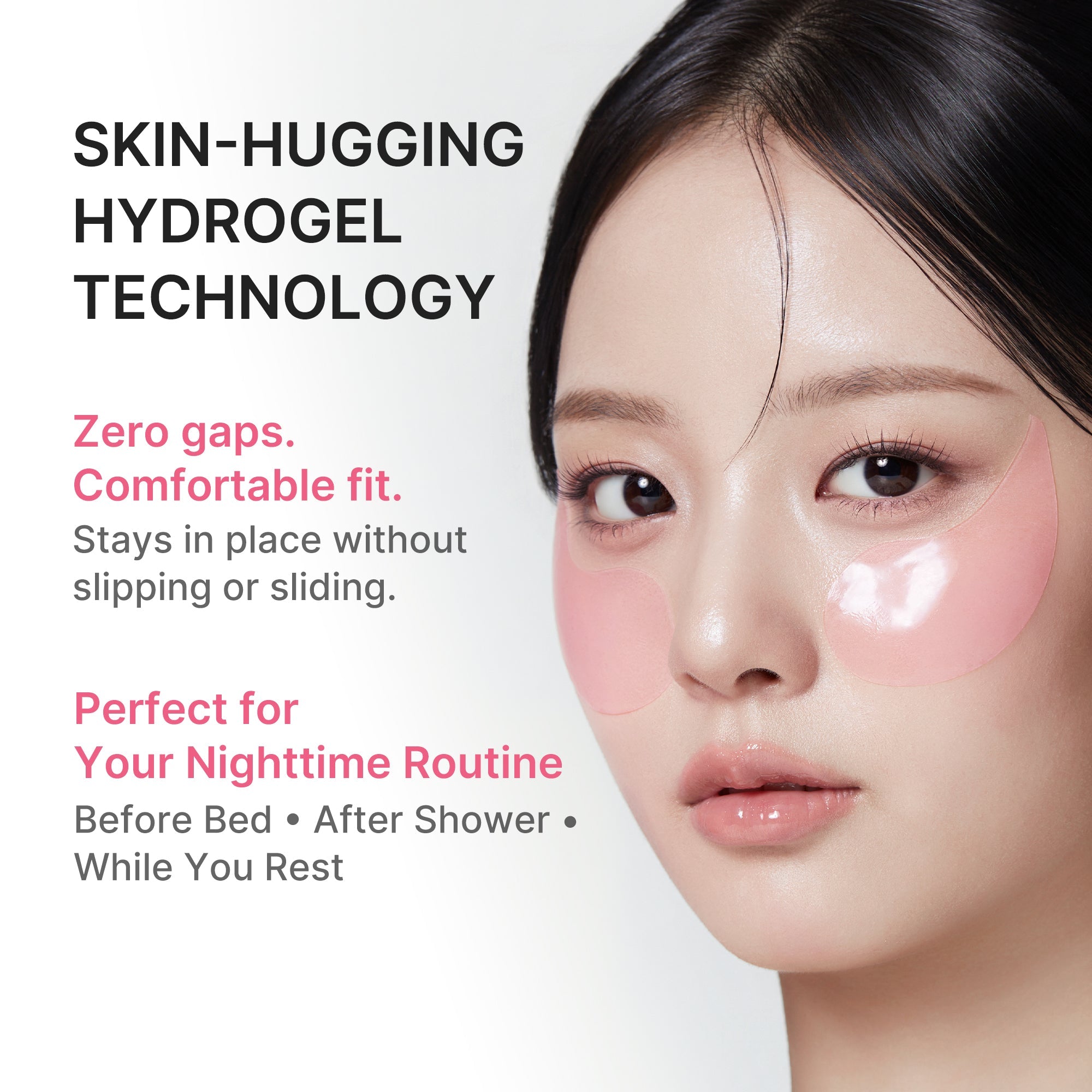 PDRN Caffeine Collagen Eye Patch - Thoughtful care. Your pace.