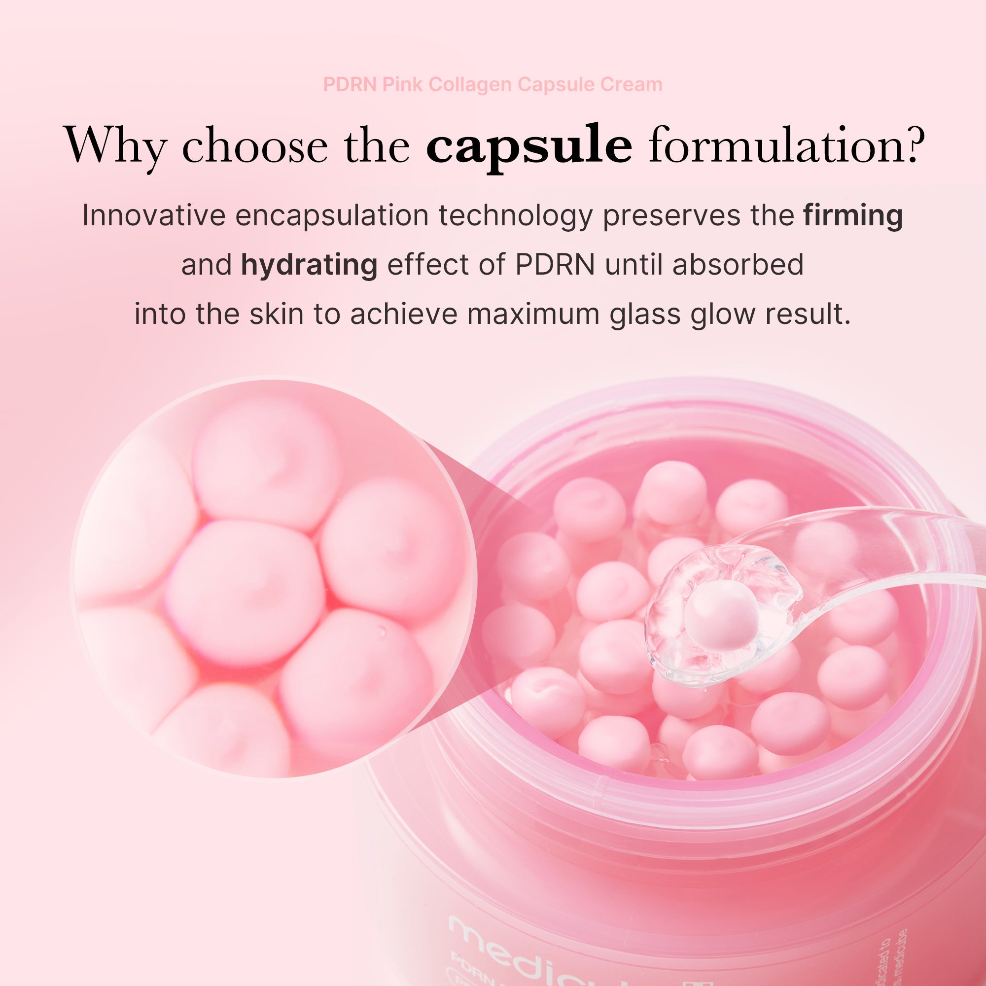 PDRN Pink Collagen Capsule Cream - Consider me skincare curious.