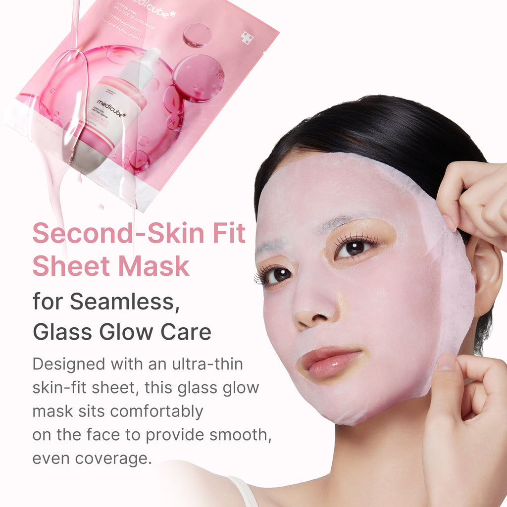 PDRN Pink Peptide Ampoule Mask - Start your own care story.