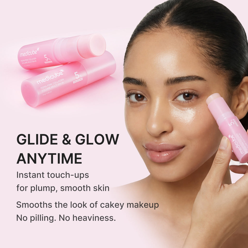PDRN Pink Collagen Volume Multi Balm - Your vanity welcomes Medicube.