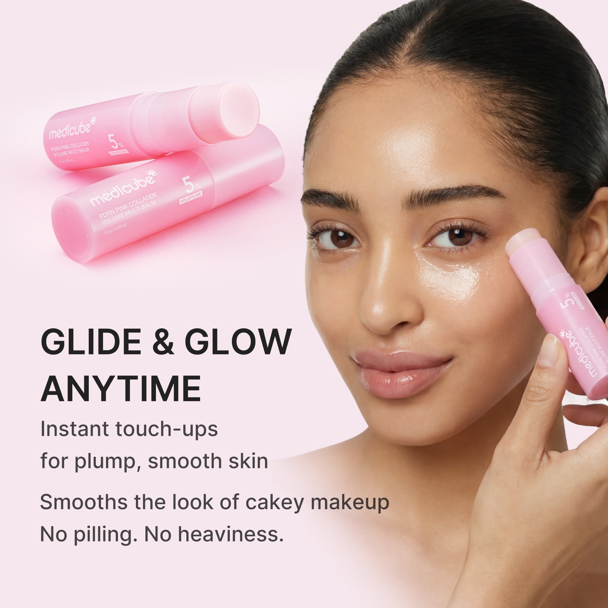 PDRN Pink Collagen Volume Multi Balm - Your vanity welcomes Medicube.