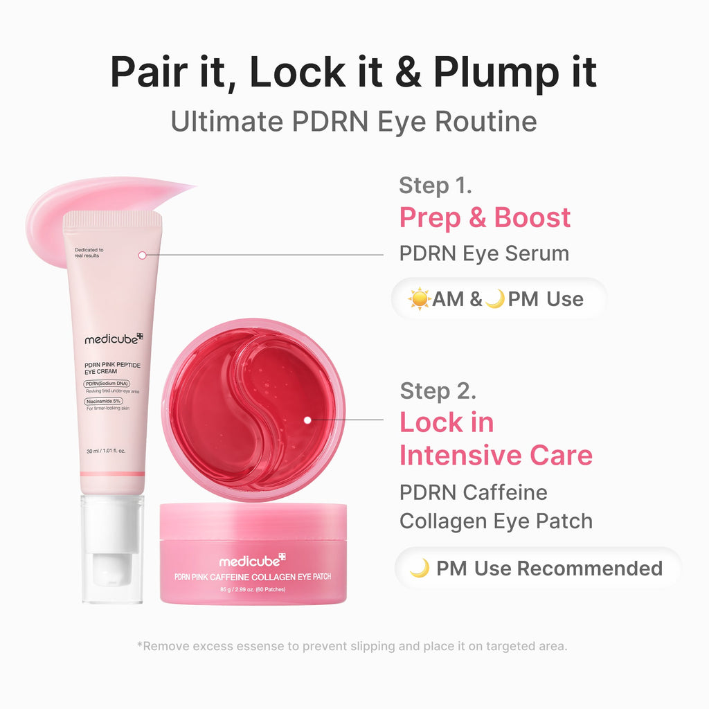 PDRN Caffeine Collagen Eye Patch - Thoughtful care. Your pace.