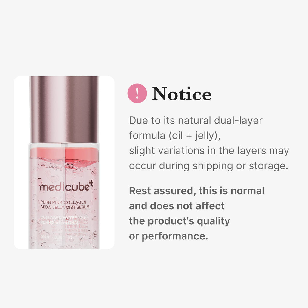 PDRN Pink Collagen Glow Jelly Mist Serum - Make a moment your own.