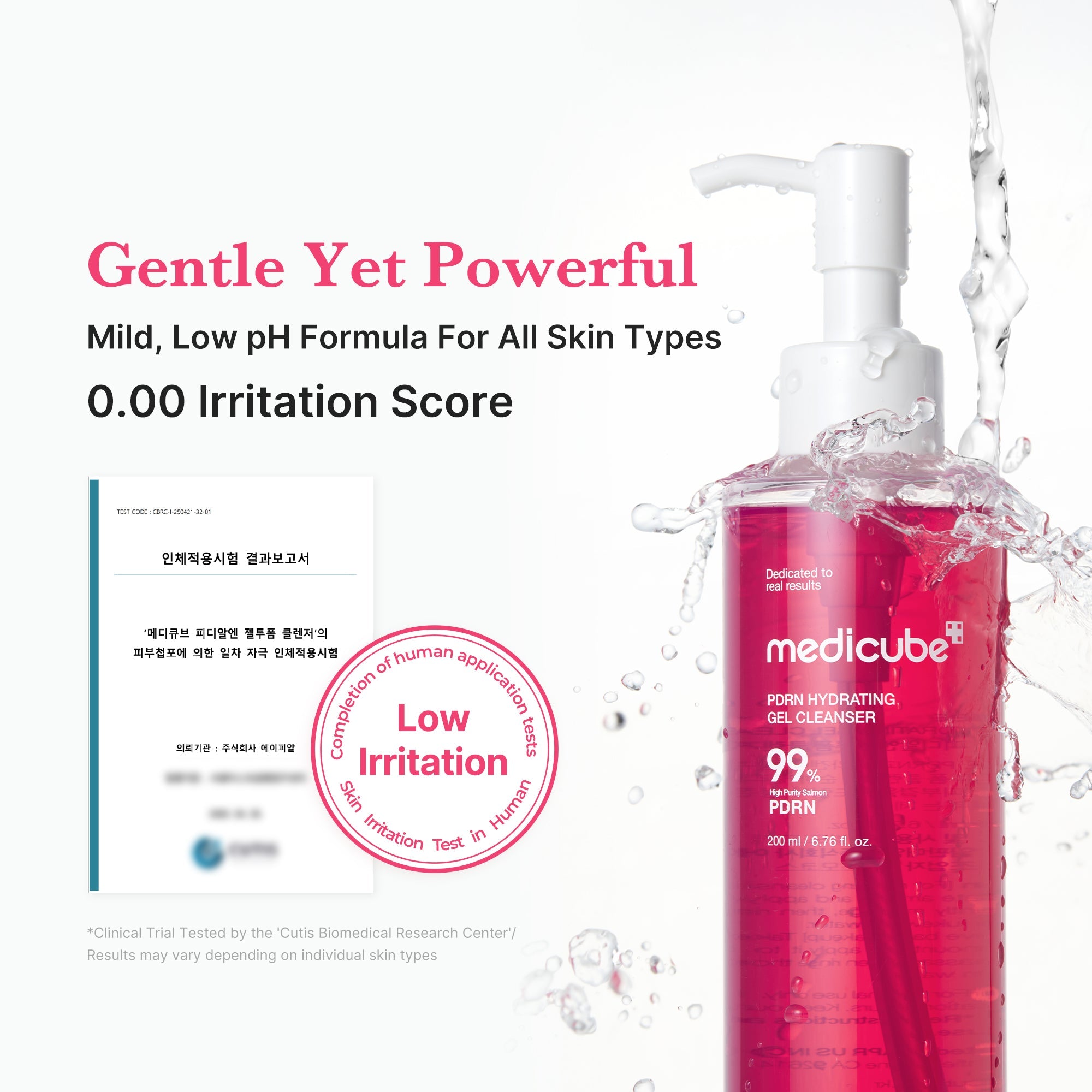 PDRN Pink Gel Cleanser - Your skin. Your signature.