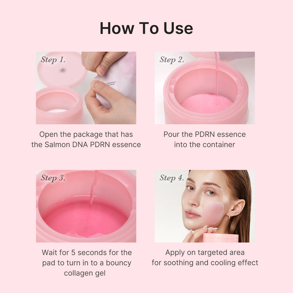 PDRN Pink Collagen Gel Toner Pad - A new look at K-beauty.