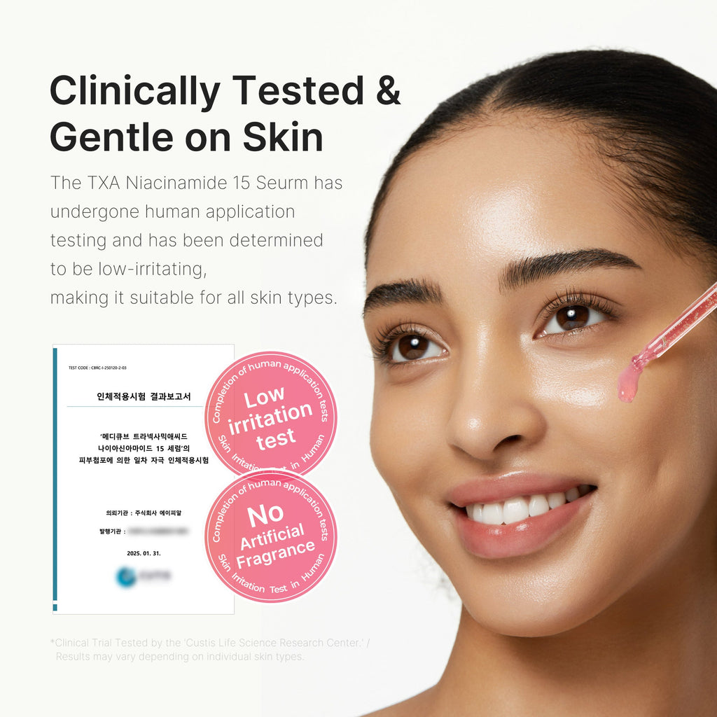 TXA Niacinamide Serum - Start the day your way.