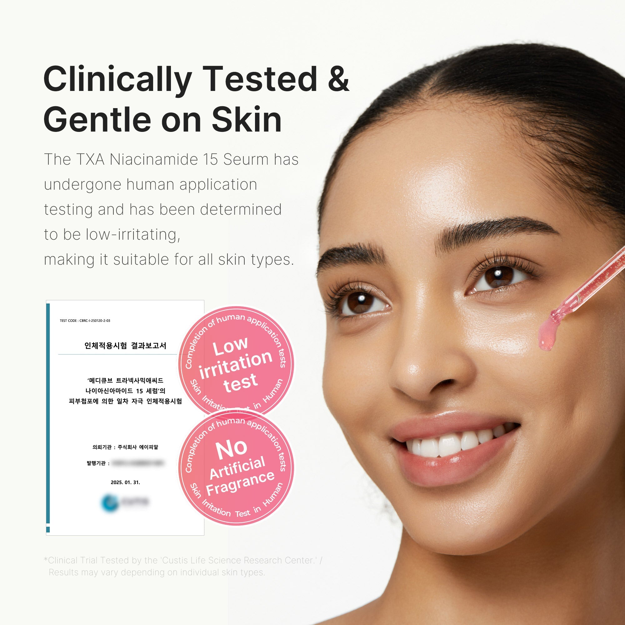 TXA Niacinamide Serum - Start the day your way.