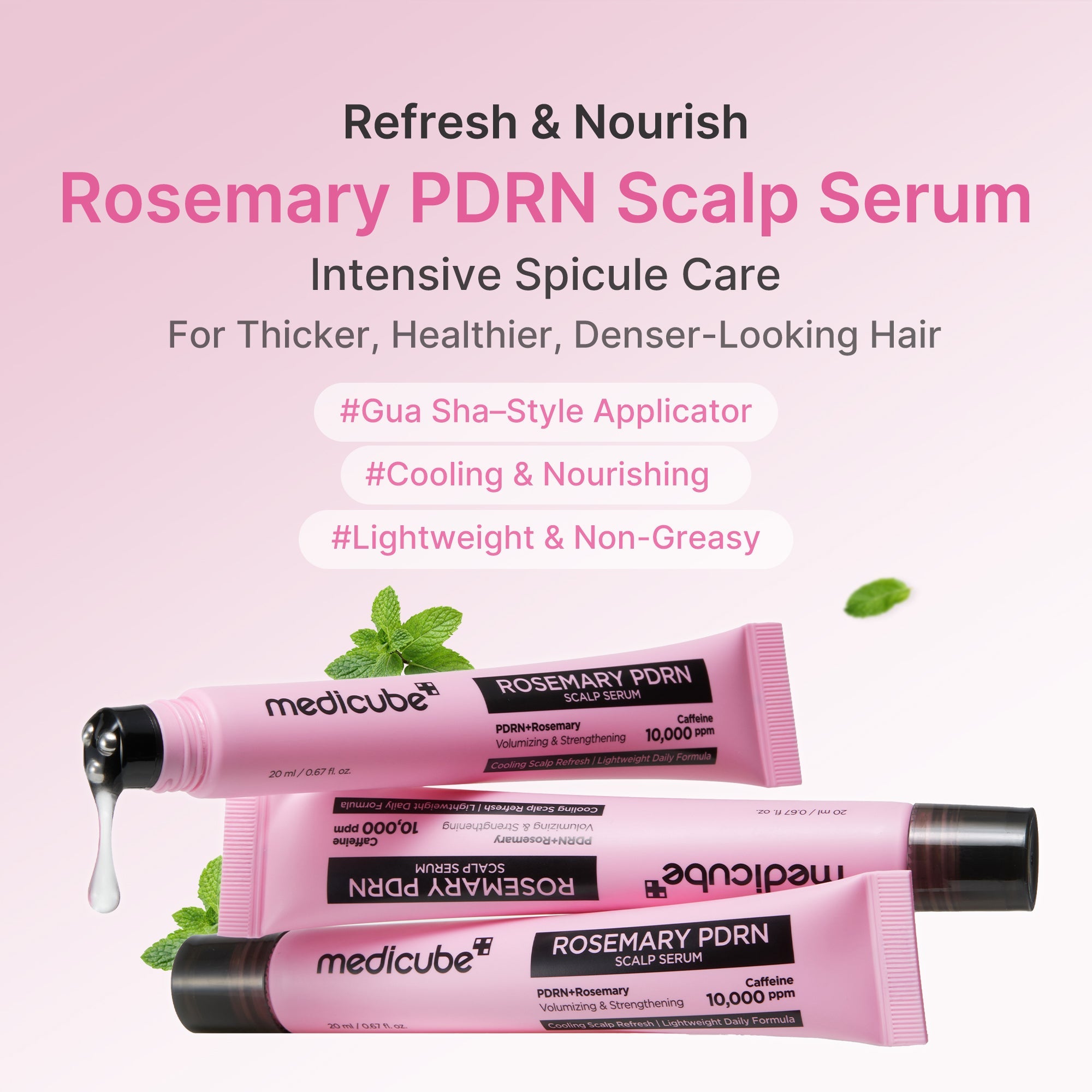 Rosemary PDRN Scalp Serum - Let Sunday start with care.