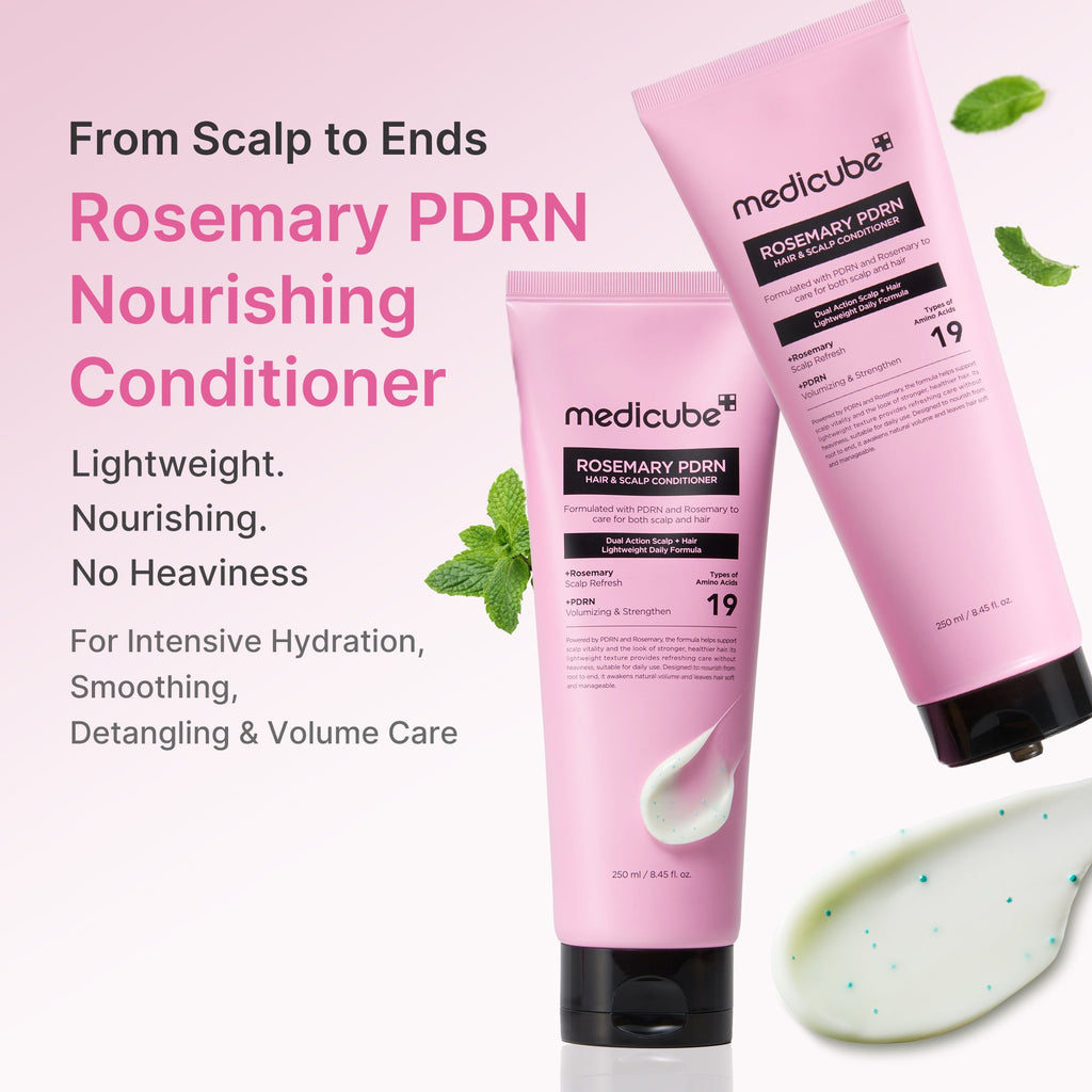 Rosemary PDRN Hair & Scalp Conditioner - Invite care into your evening.