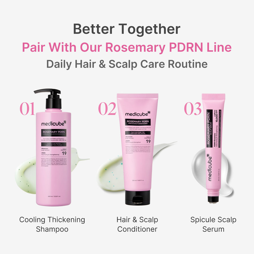 Rosemary PDRN Hair & Scalp Conditioner - Invite care into your evening.