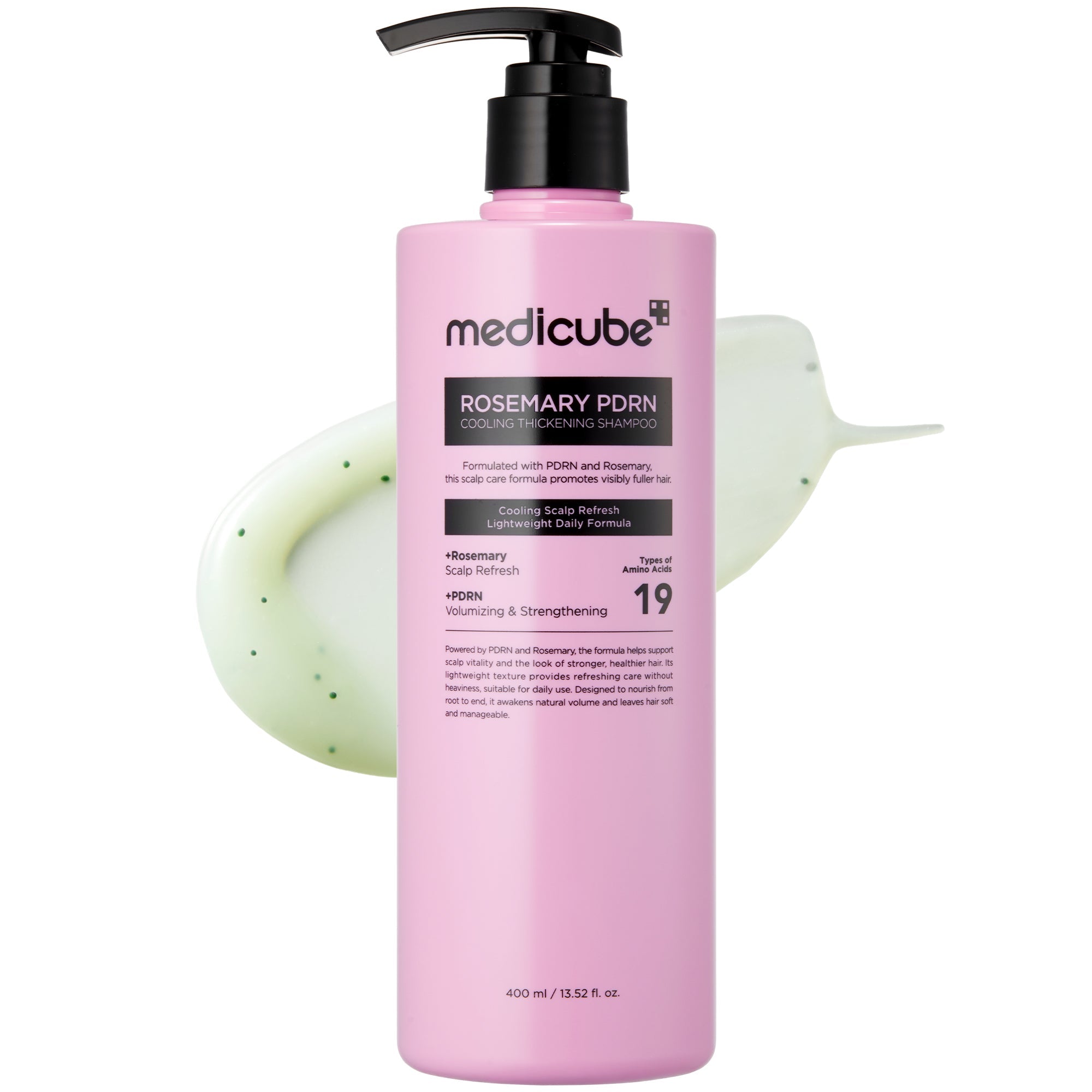 Rosemary PDRN Cooling Thickening Shampoo - A fresh start with Medicube.