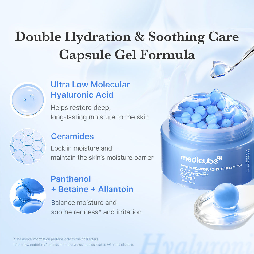 Hyaluronic Acid Capsule Cream - Get to know your skin.