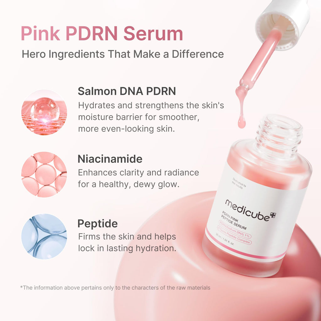 PDRN Pink Peptide Serum - Meet your personal glow goals.