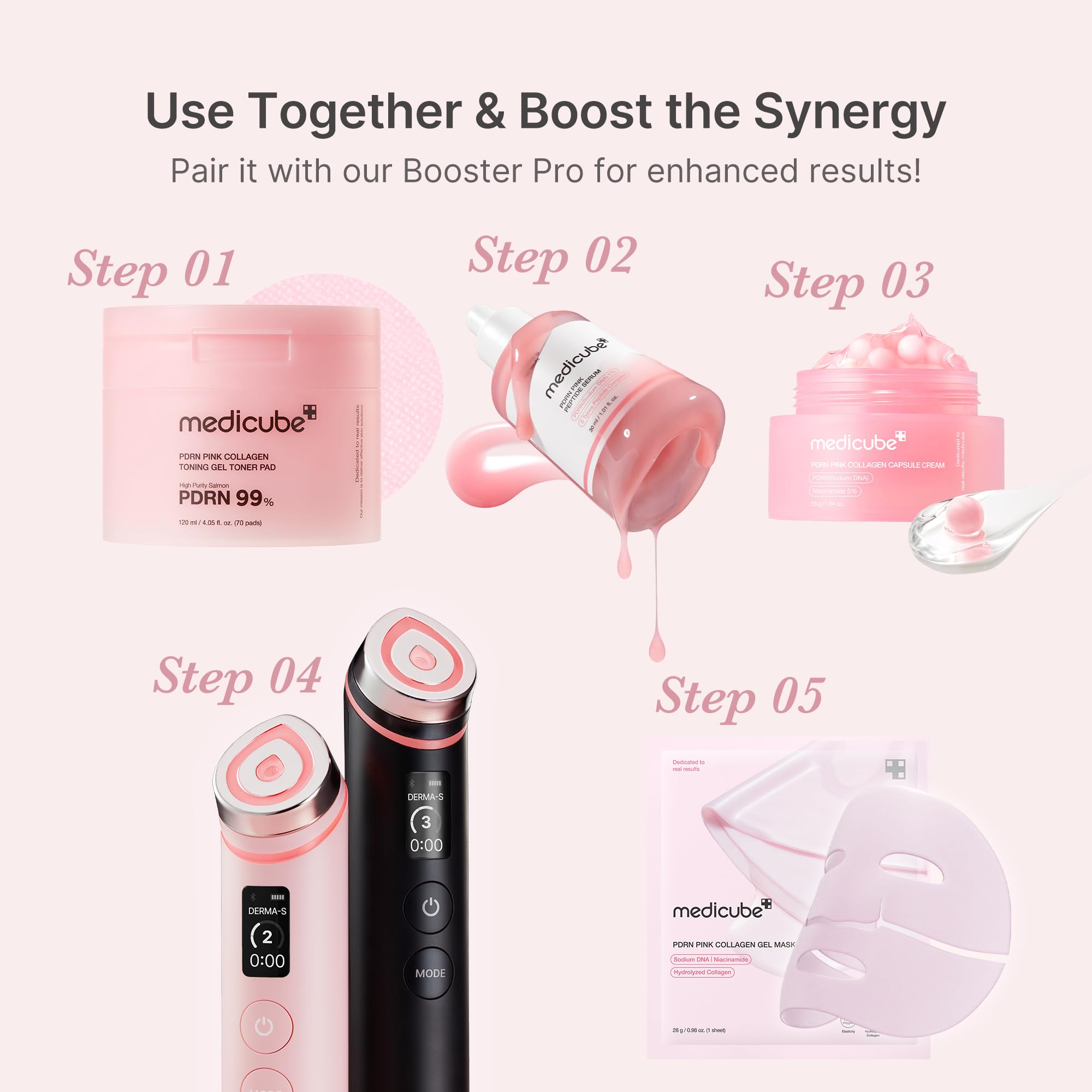 PDRN Pink Peptide Serum - Meet your personal glow goals.
